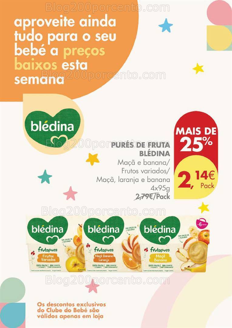 Antevisão Folheto PINGO DOCE Clube do Bebé Promoções de 5 a 8 janeiro