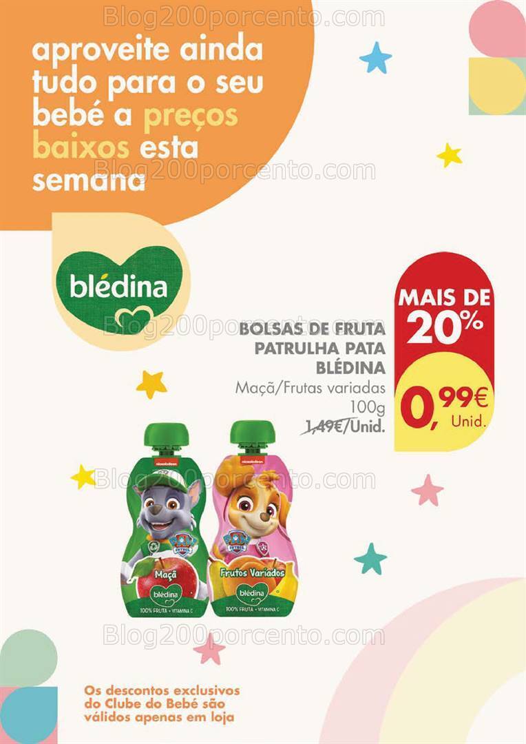 Antevisão Folheto PINGO DOCE Clube do Bebé Promoções de 5 a 8 janeiro
