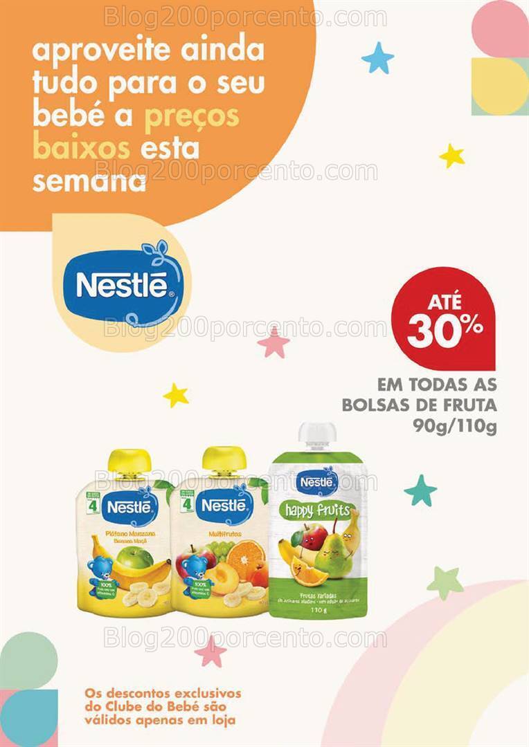 Antevisão Folheto PINGO DOCE Clube do Bebé Promoções de 5 a 8 janeiro