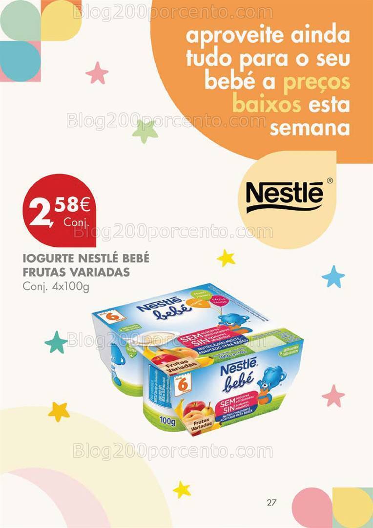 Antevisão Folheto PINGO DOCE Clube do Bebé Promoções de 5 a 8 janeiro