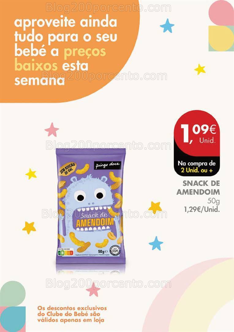 Antevisão Folheto PINGO DOCE Clube do Bebé Promoções de 5 a 8 janeiro