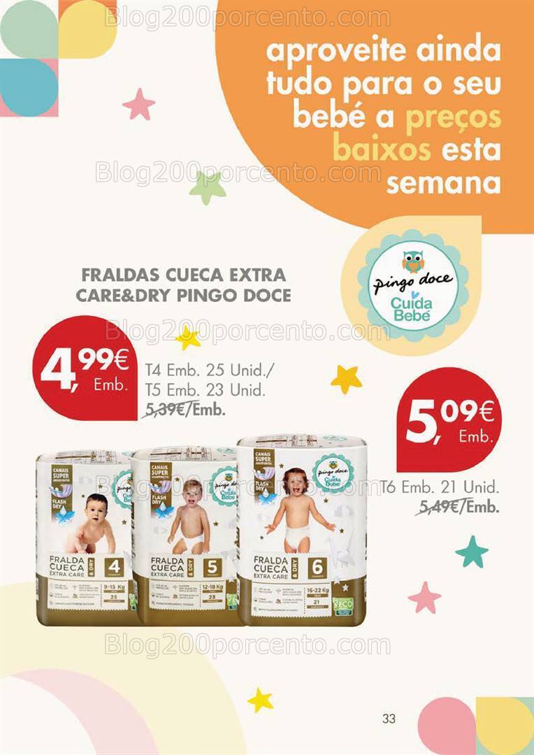 Antevisão Folheto PINGO DOCE Clube do Bebé Promoções de 5 a 8 janeiro