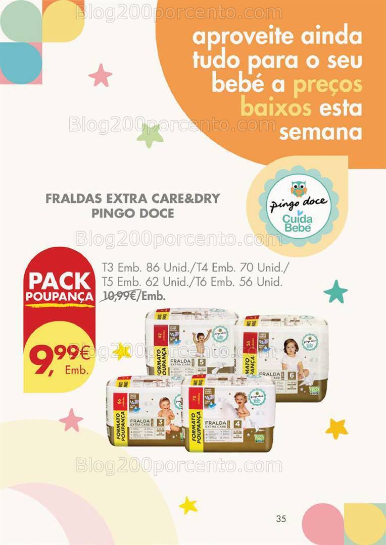 Antevisão Folheto PINGO DOCE Clube do Bebé Promoções de 5 a 8 janeiro