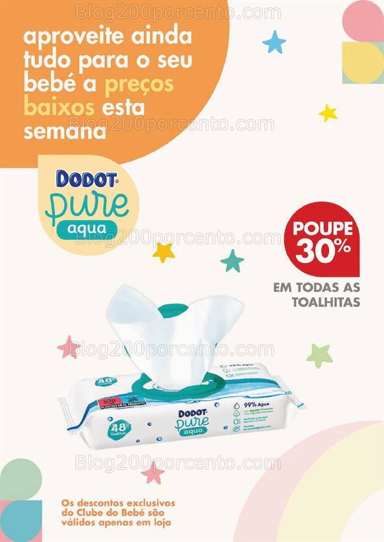 Antevisão Folheto PINGO DOCE Clube do Bebé Promoções de 5 a 8 janeiro