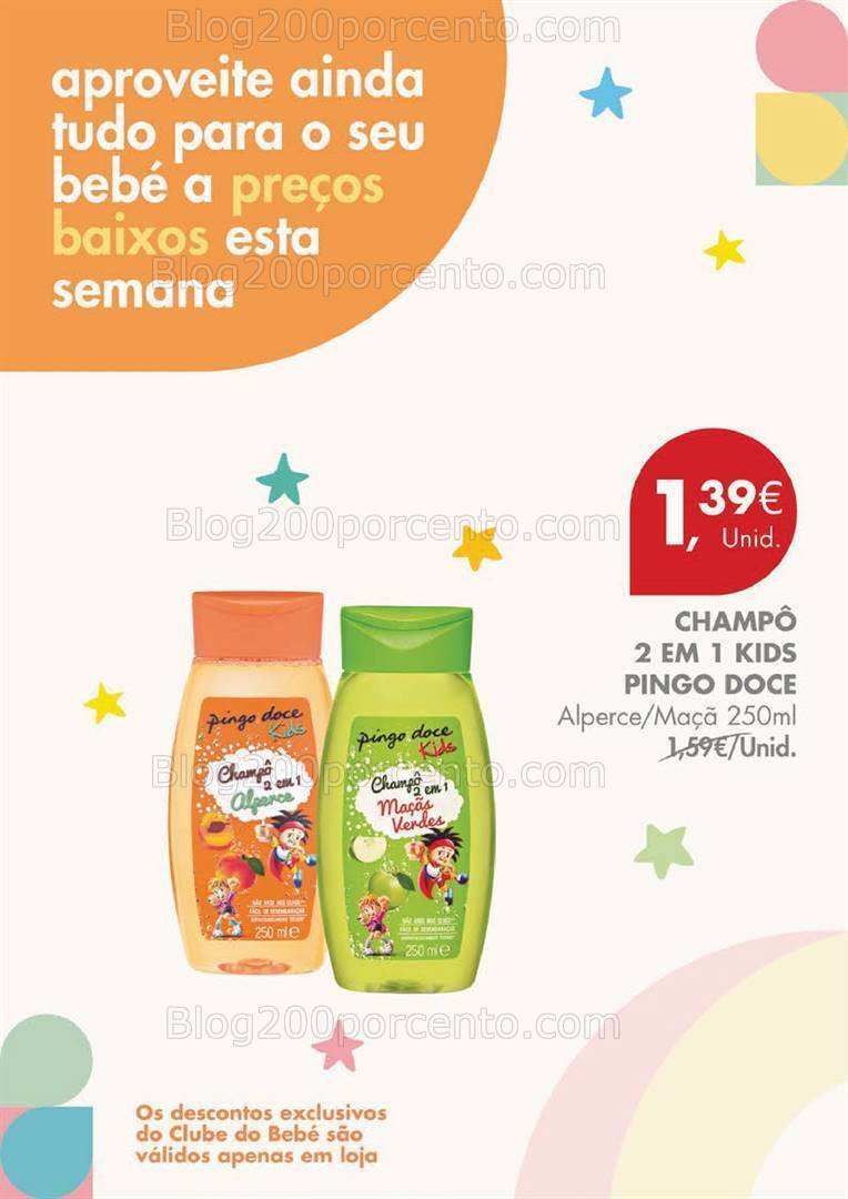 Antevisão Folheto PINGO DOCE Clube do Bebé Promoções de 5 a 8 janeiro
