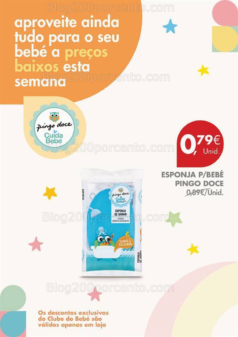 Antevisão Folheto PINGO DOCE Clube do Bebé Promoções de 5 a 8 janeiro