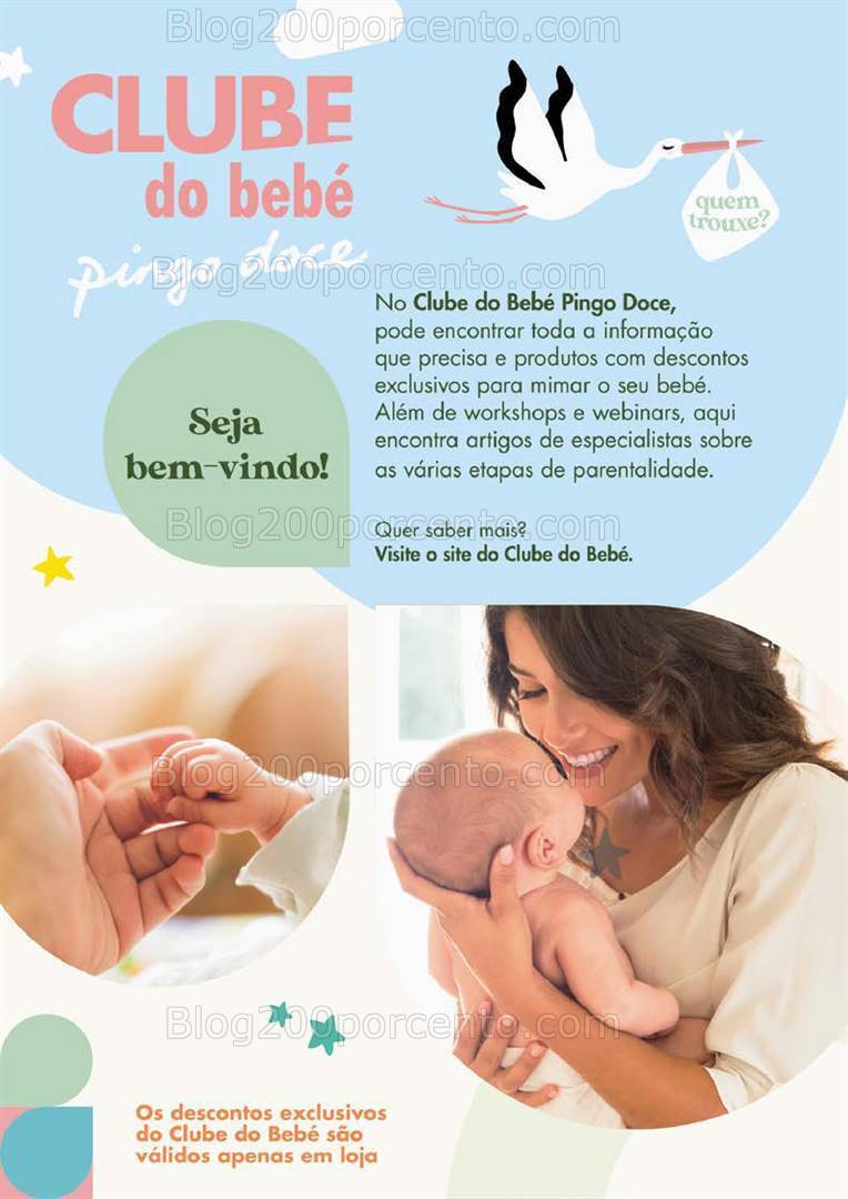Antevisão Folheto PINGO DOCE Clube do Bebé Promoções de 9 a 15 janeiro