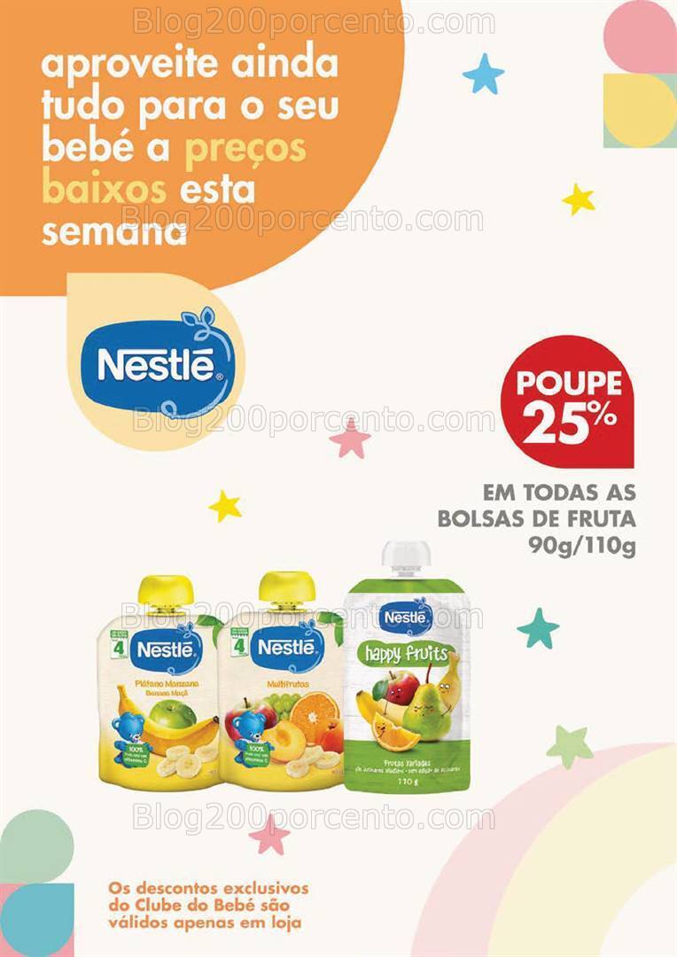 Antevisão Folheto PINGO DOCE Clube do Bebé Promoções de 9 a 15 janeiro