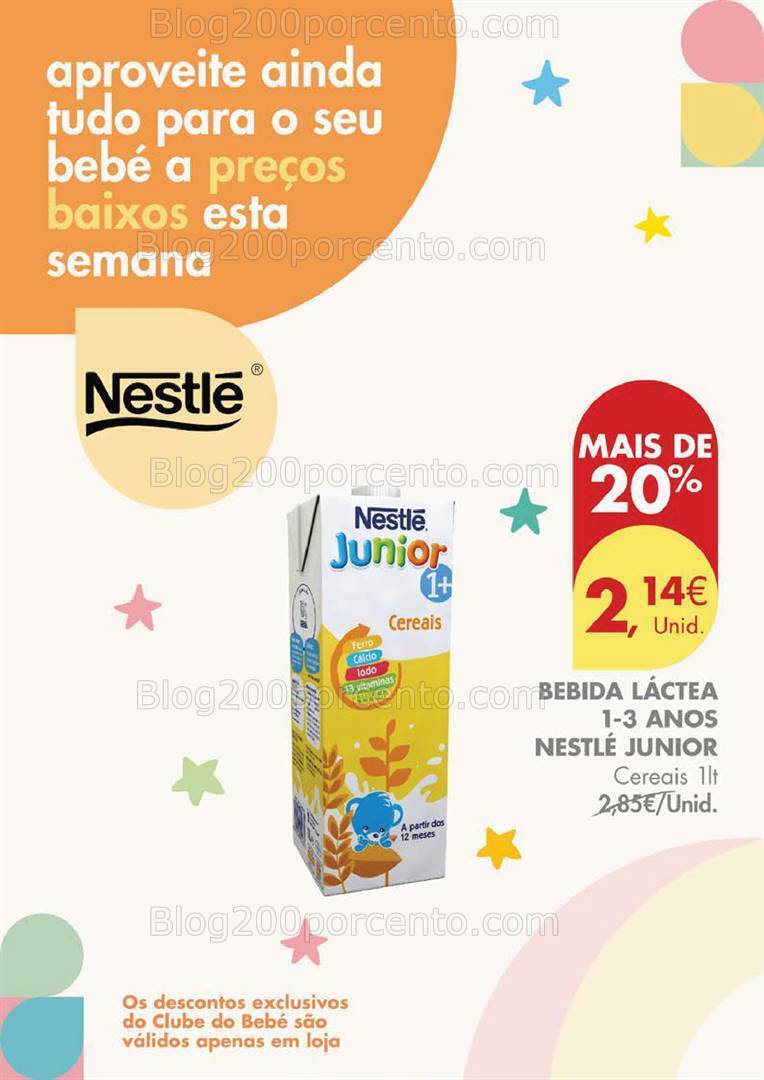 Antevisão Folheto PINGO DOCE Clube do Bebé Promoções de 9 a 15 janeiro