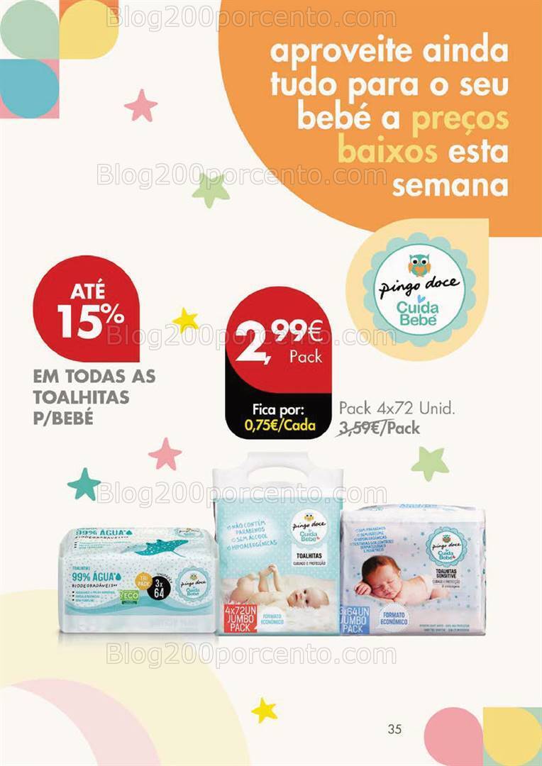 Antevisão Folheto PINGO DOCE Clube do Bebé Promoções de 9 a 15 janeiro