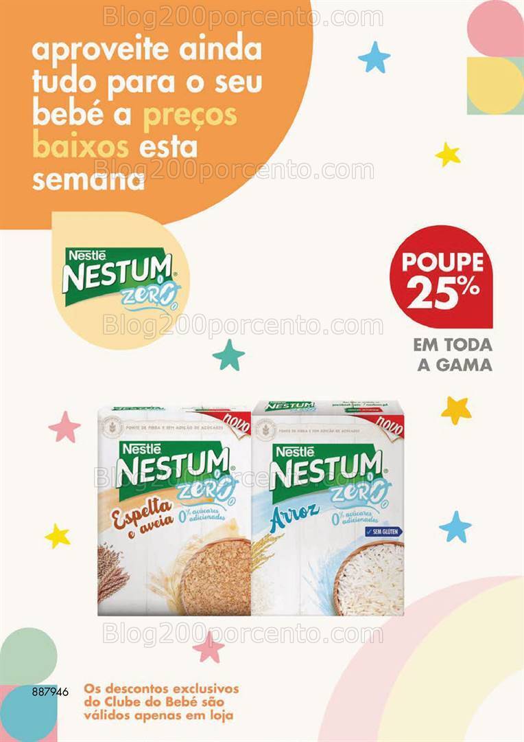 Antevisão Folheto PINGO DOCE Clube do Bebé Promoções de 23 a 29 janeiro