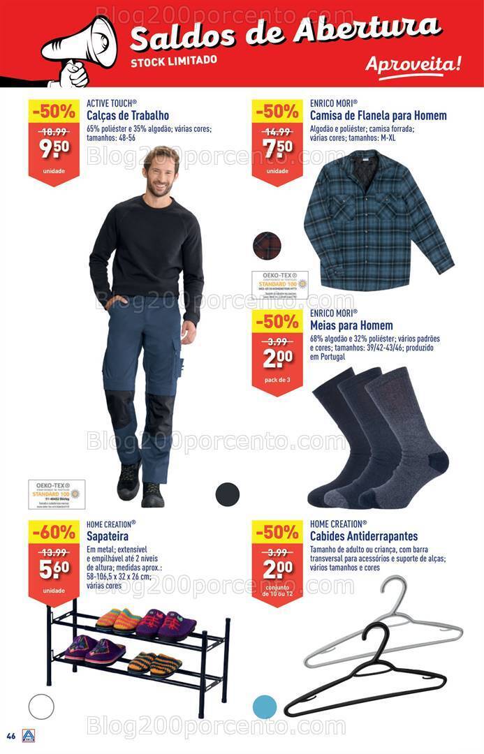 Antevisão Folheto ALDI Abertura Sacavém + Saldos Promoções de 6 a 12 dezembro