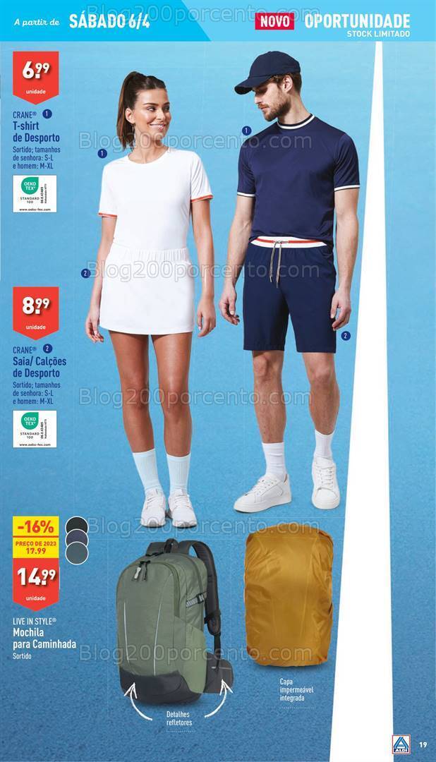 Antevisão Folheto ALDI Bazar Promoções a partir de 6 abril