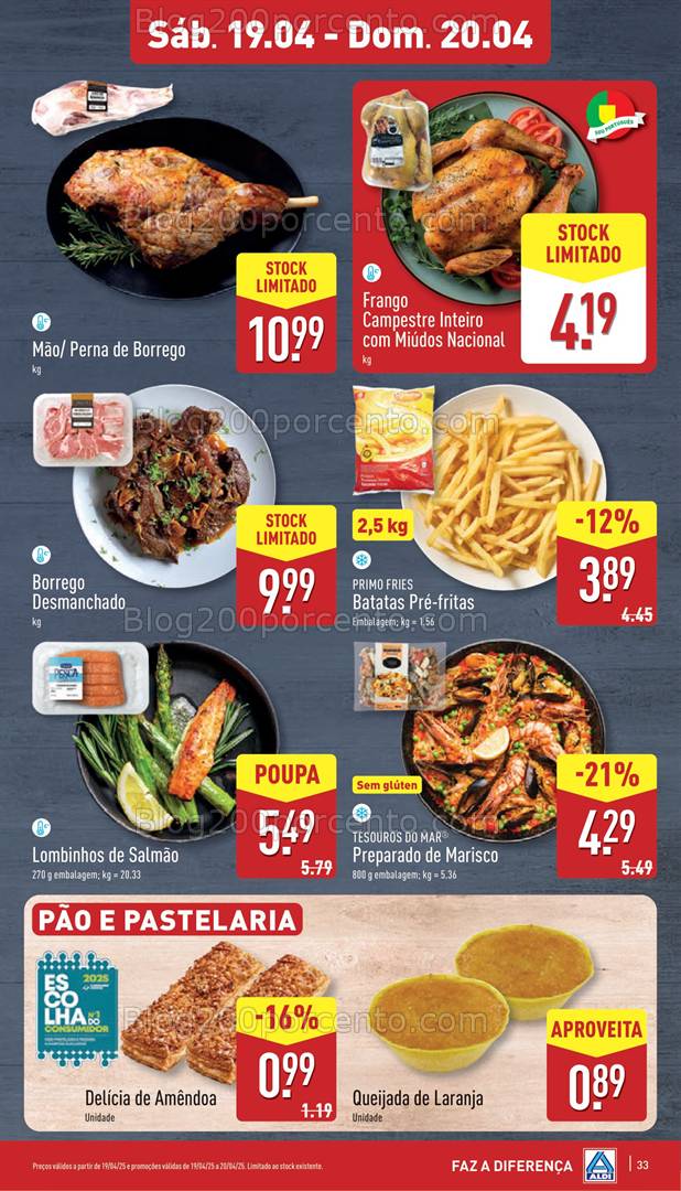 Antevisão Folheto ALDI Promoções de 16 a 22 abril