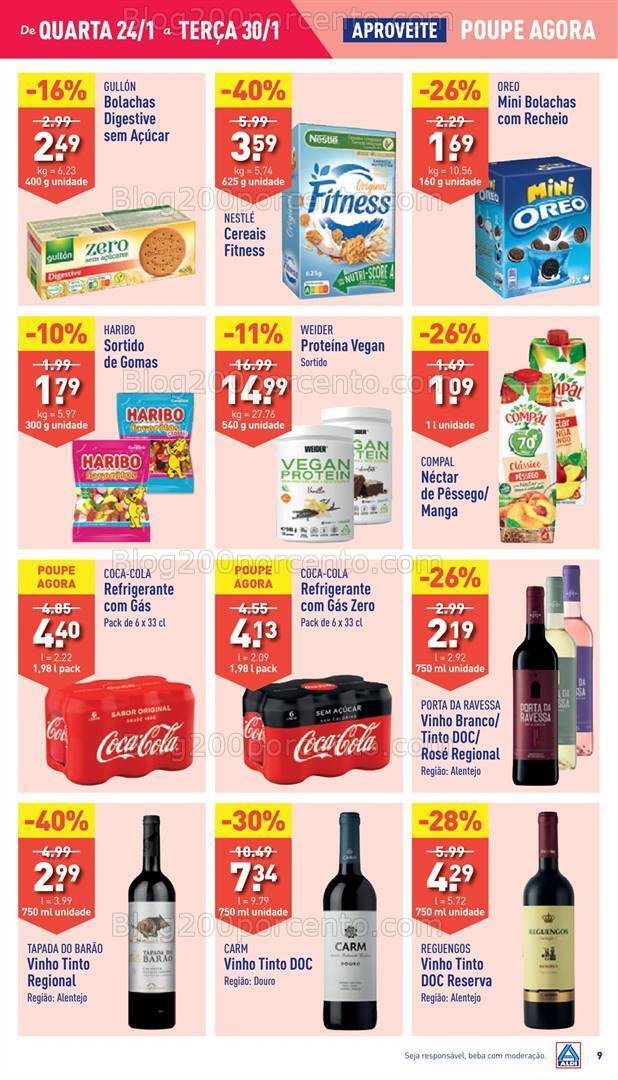 Antevisão Folheto ALDI Promoções de 24 a 30 janeiro