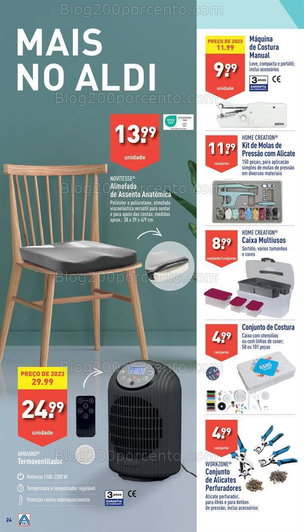 Antevisão Folheto ALDI Promoções de 24 a 30 janeiro