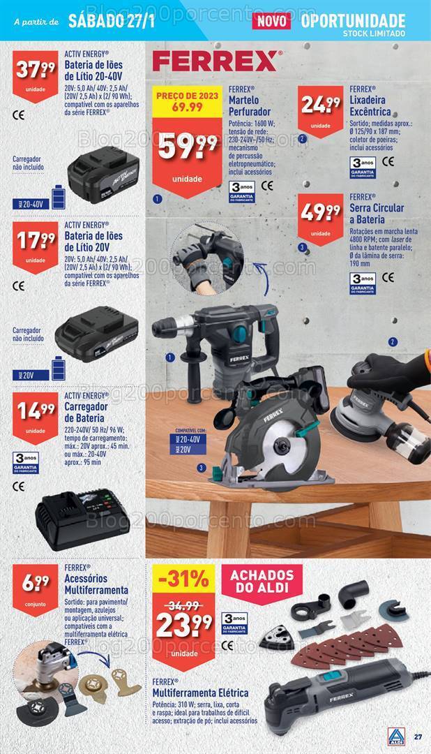 Antevisão Folheto ALDI Promoções de 24 a 30 janeiro