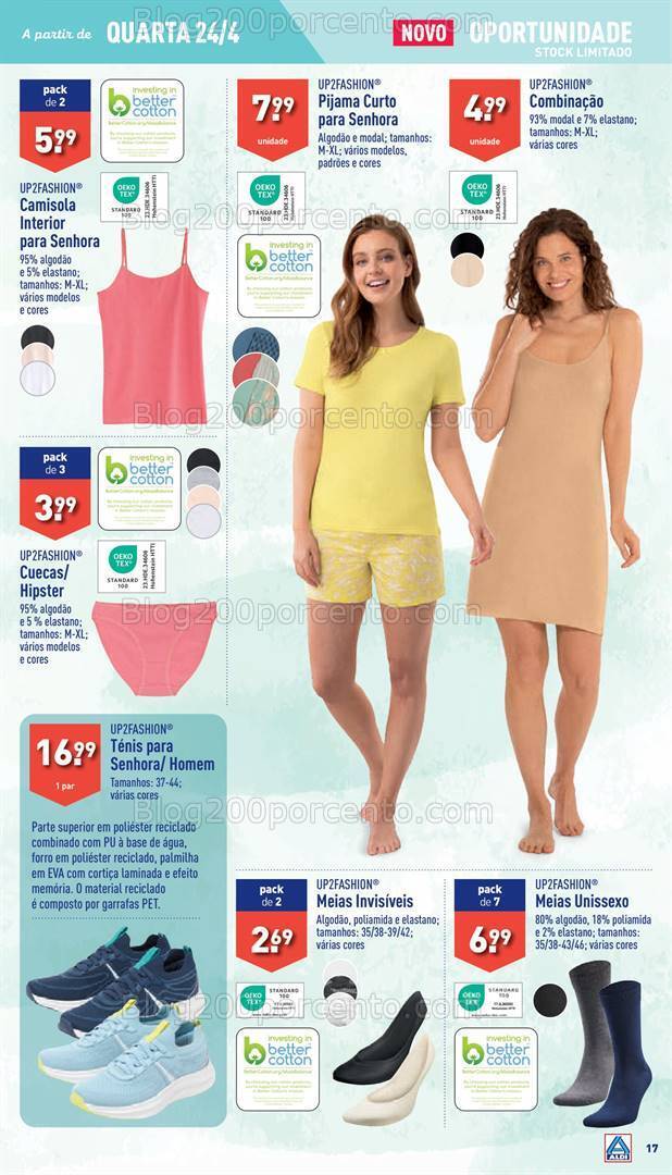 Antevisão Folheto ALDI Bazar Promoções a partir de 24 abril