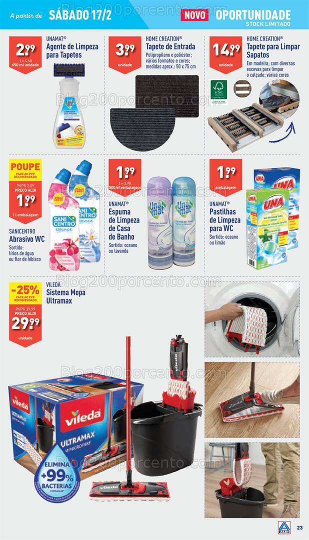 Antevisão Folheto ALDI Promoções de 14 a 20 fevereiro