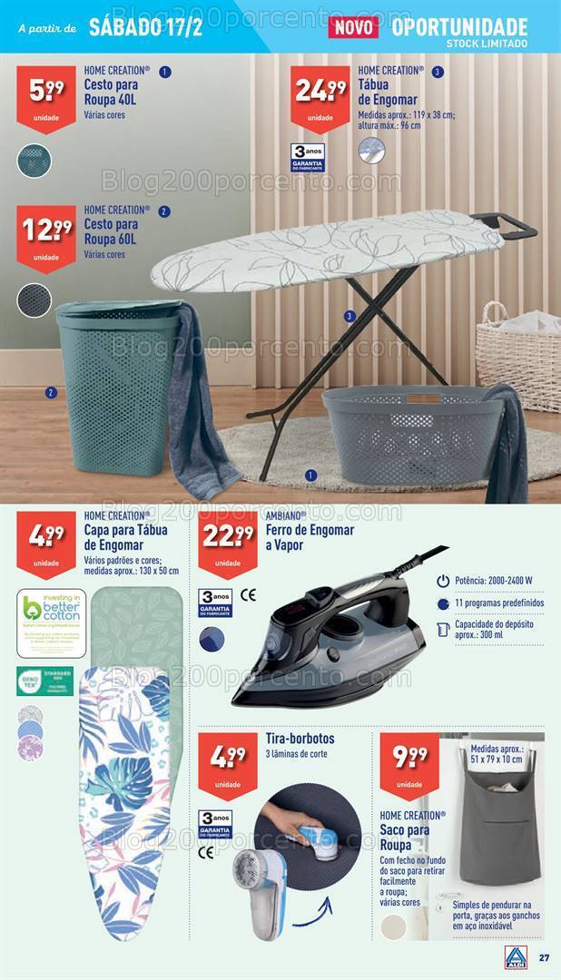 Antevisão Folheto ALDI Promoções de 14 a 20 fevereiro