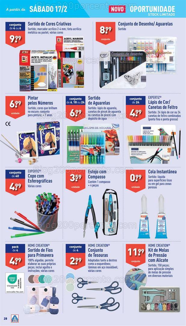 Antevisão Folheto ALDI Promoções de 14 a 20 fevereiro