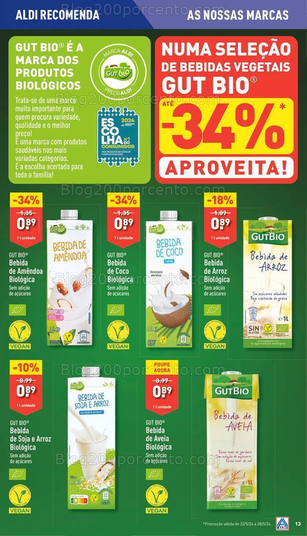 Antevisão Folheto ALDI Promoções de 22 a 28 maio