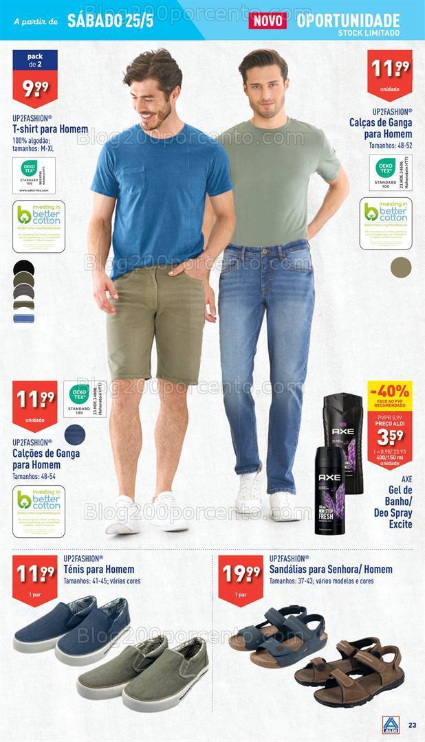 Antevisão Folheto ALDI Promoções de 22 a 28 maio