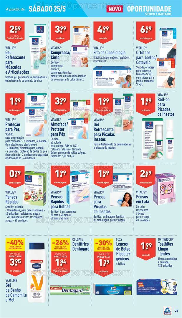Antevisão Folheto ALDI Promoções de 22 a 28 maio