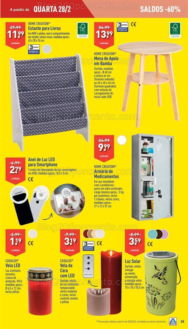 Antevisão Folheto ALDI Bazar Bazar Promoções a partir de 28 fevereiro