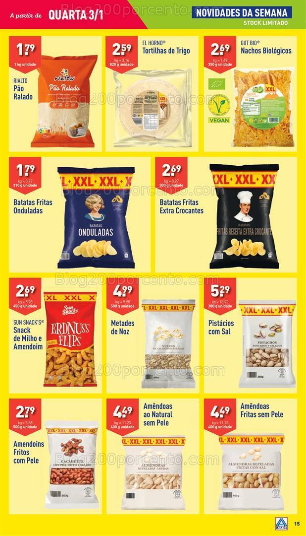 Antevisão Folheto ALDI Promoções de 3 a 9 janeiro