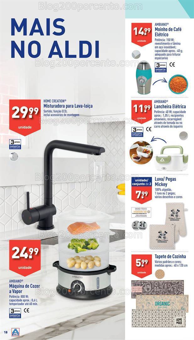 Antevisão Folheto ALDI Promoções de 3 a 9 janeiro