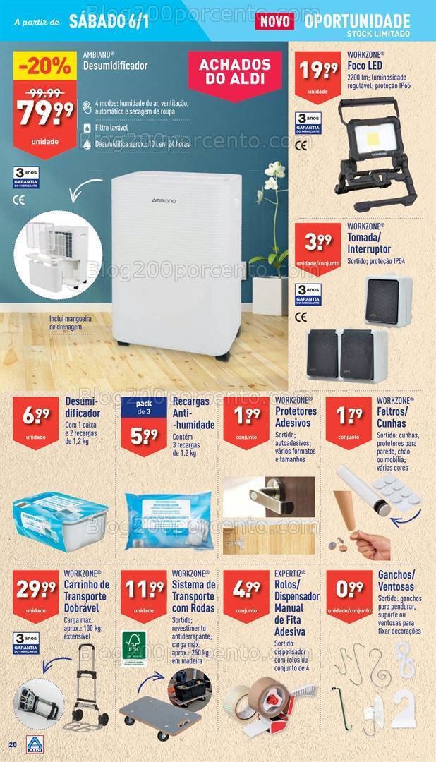 Antevisão Folheto ALDI Promoções de 3 a 9 janeiro