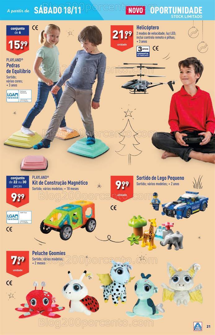 Antevisão Revista ALDI Promoções de 15 a 21 novembro