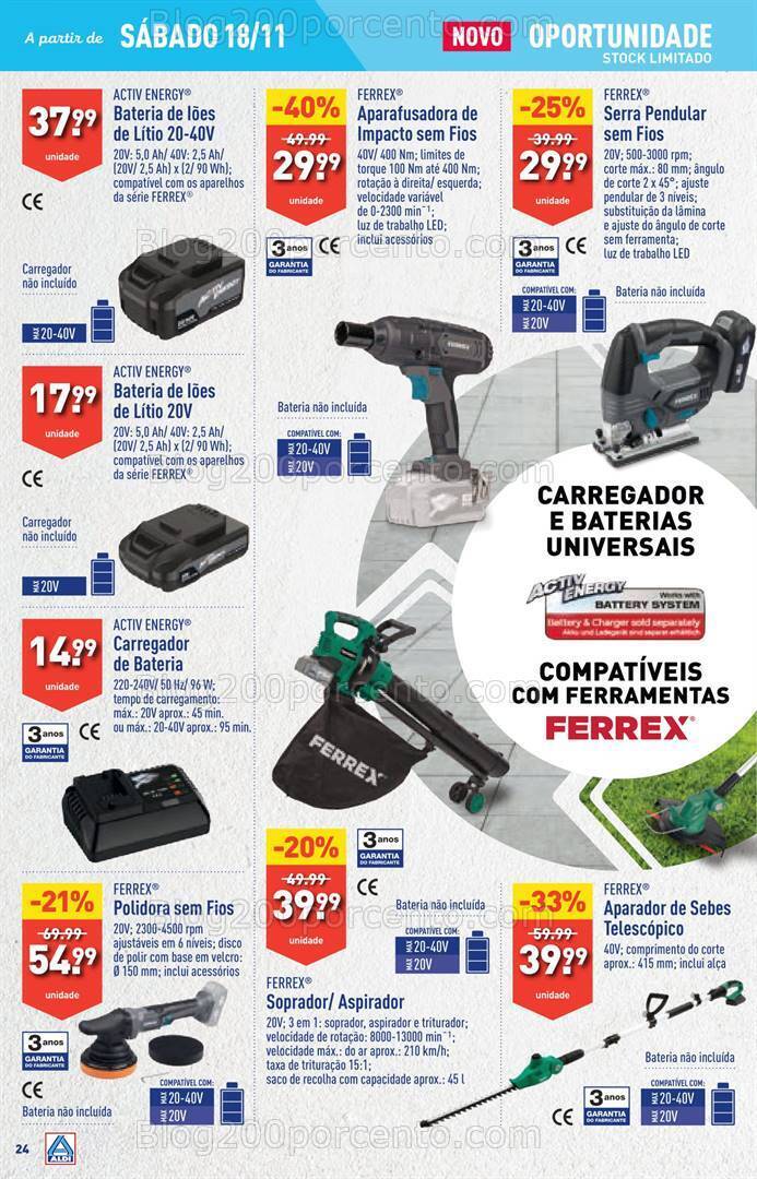 Antevisão Revista ALDI Promoções de 15 a 21 novembro