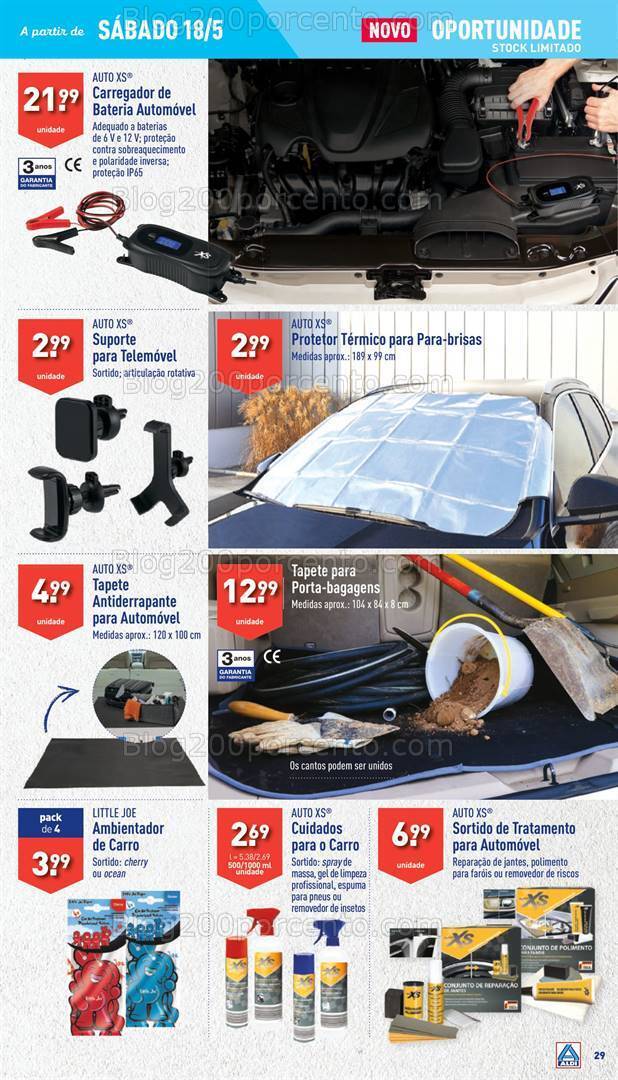 Antevisão Folheto ALDI Promoções de 15 a 21 maio