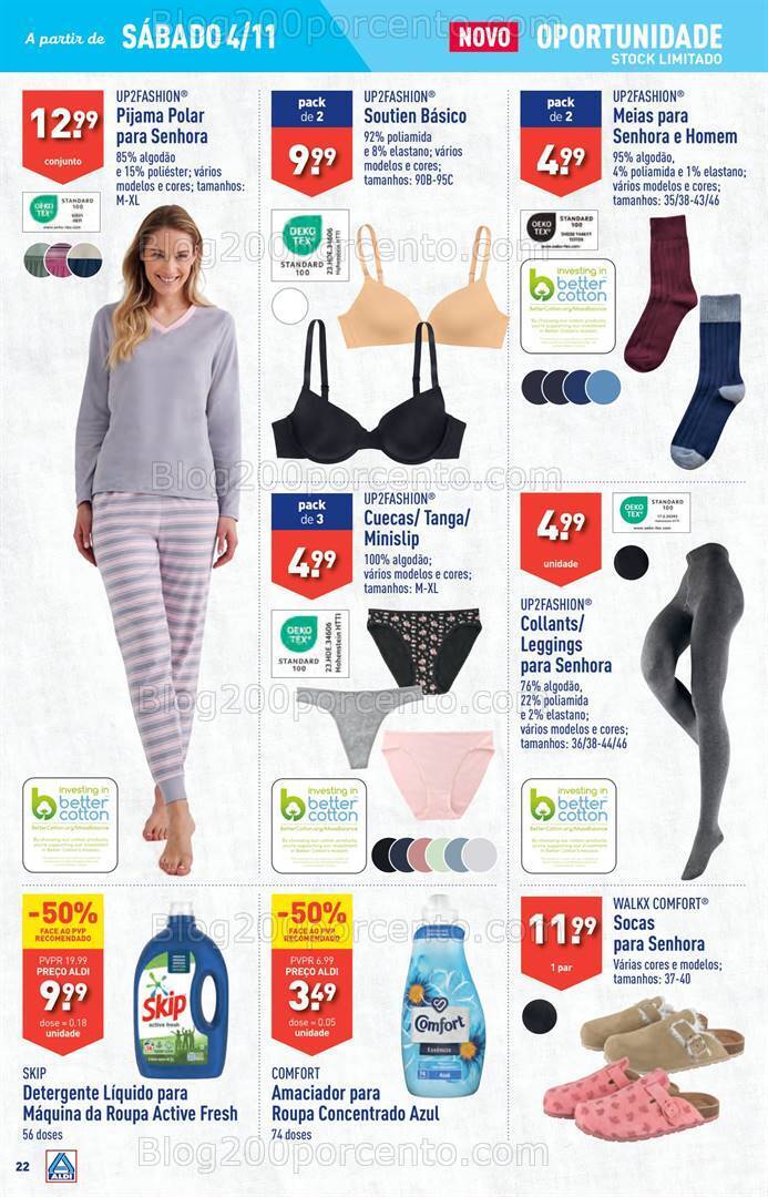 Antevisão Folheto ALDI Bazar Promoções de 1 a 7 novembro