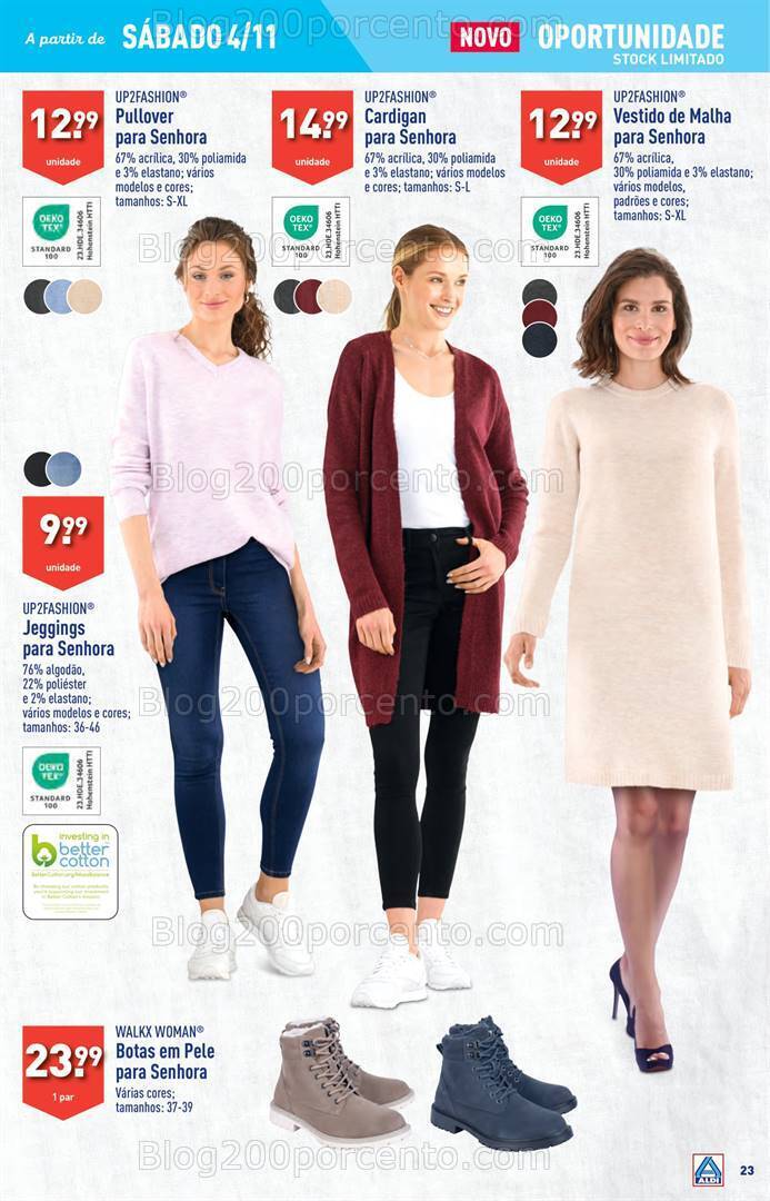 Antevisão Folheto ALDI Bazar Promoções de 1 a 7 novembro