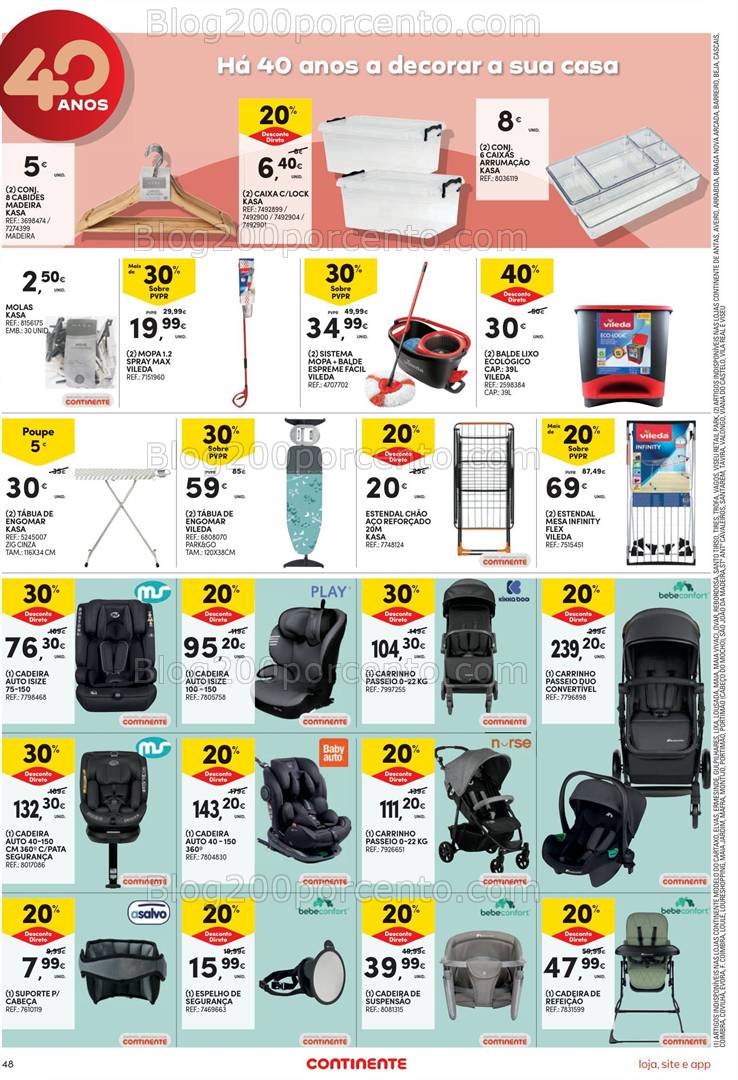 Antevisão Folheto CONTINENTE Hiper - Modelo Promoções de 4 a 10 março