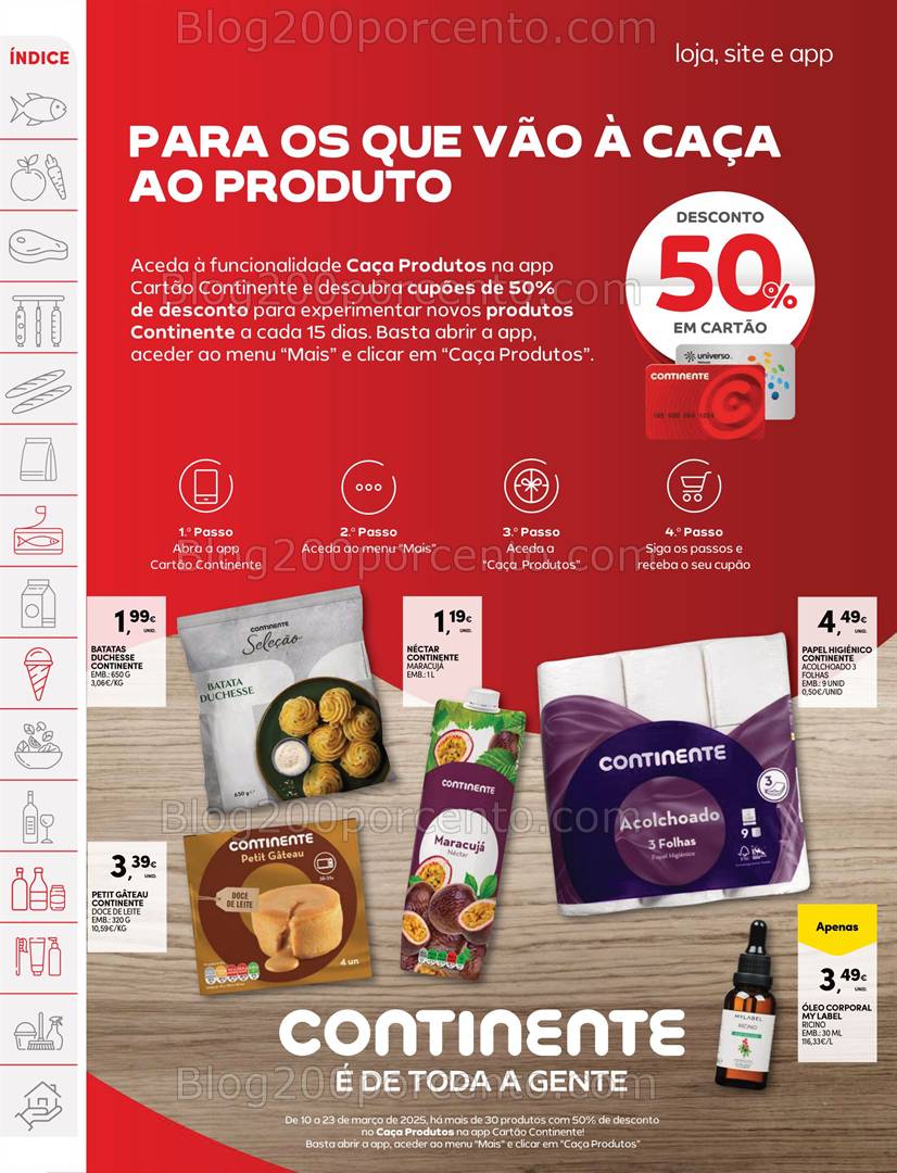 Antevisão Folheto CONTINENTE Modelo - Hiper Promoções 11 de 17 março