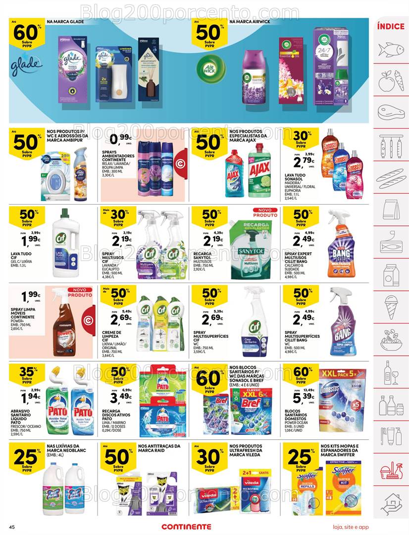 Antevisão Folheto CONTINENTE Modelo - Hiper Promoções 11 de 17 março