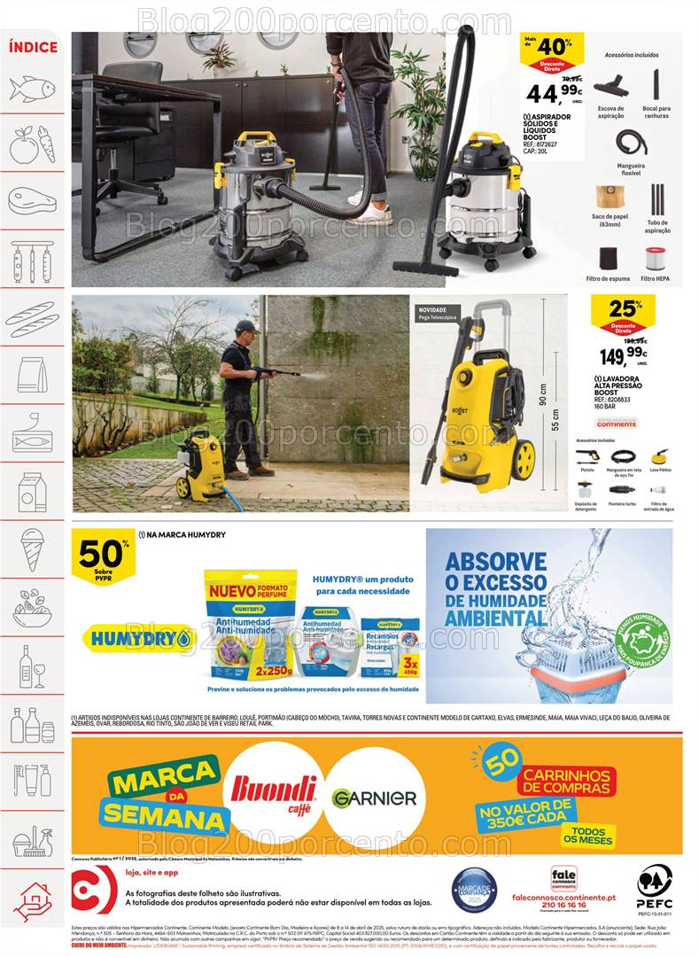 Antevisão Folheto CONTINENTE Bazar Promoções de 8 a 14 abril