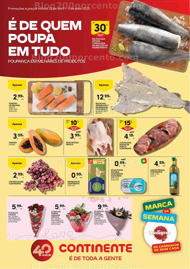 Antevisão Folheto CONTINENTE Modelo - Hiper Promoções de 29 abril a 5 maio all