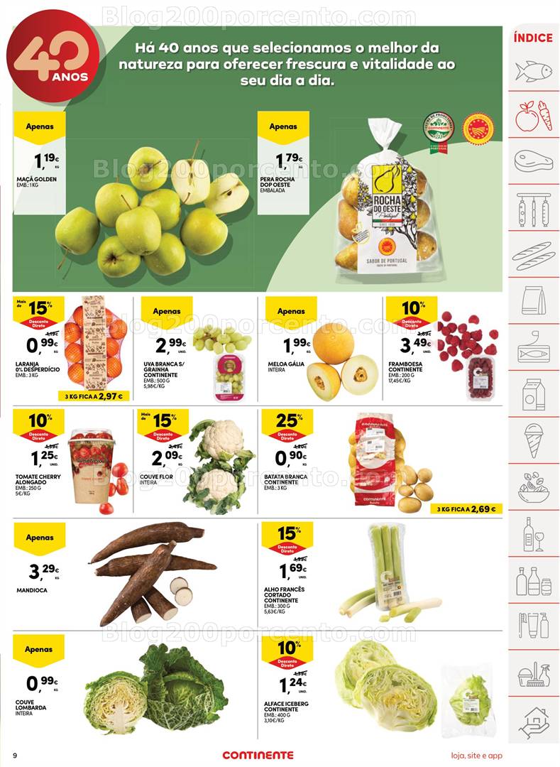 Antevisão Folheto CONTINENTE Promoções de 6 a 12 maio all