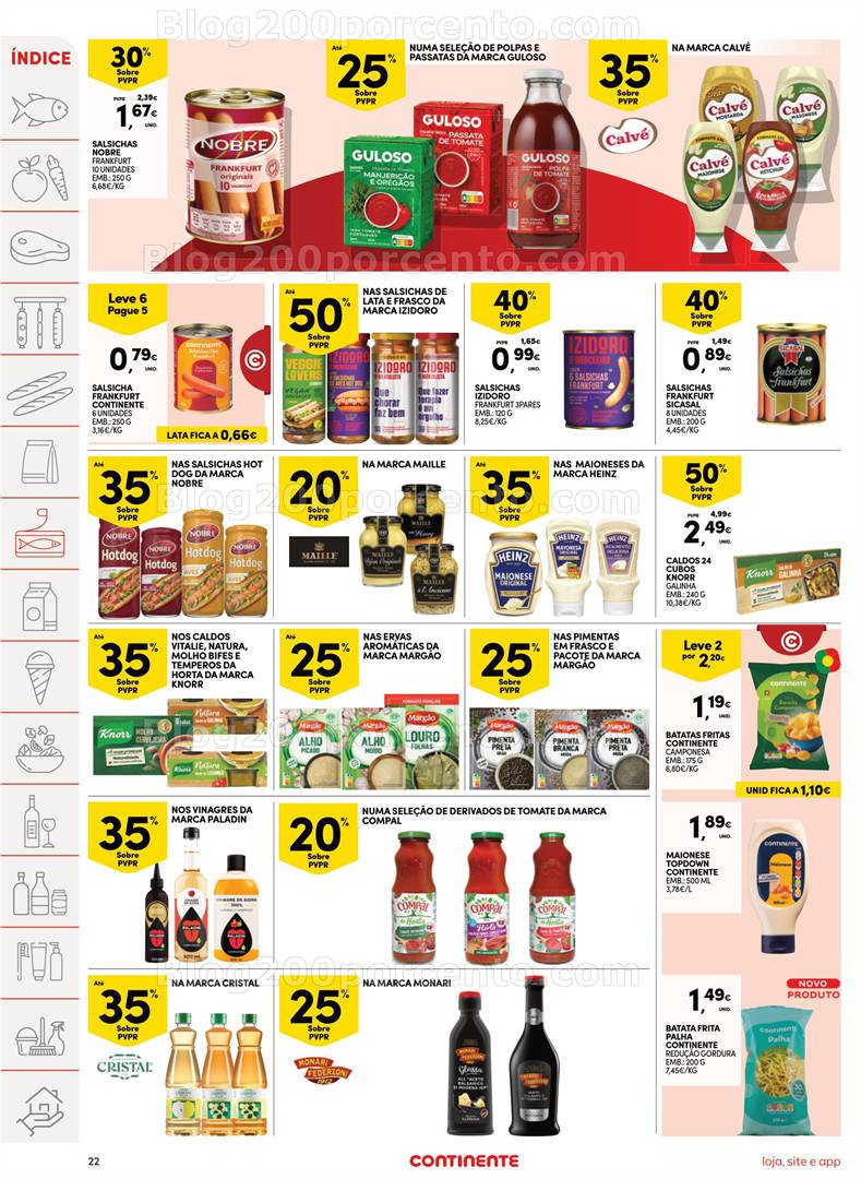 Antevisão Folheto CONTINENTE Promoções de 6 a 12 maio all