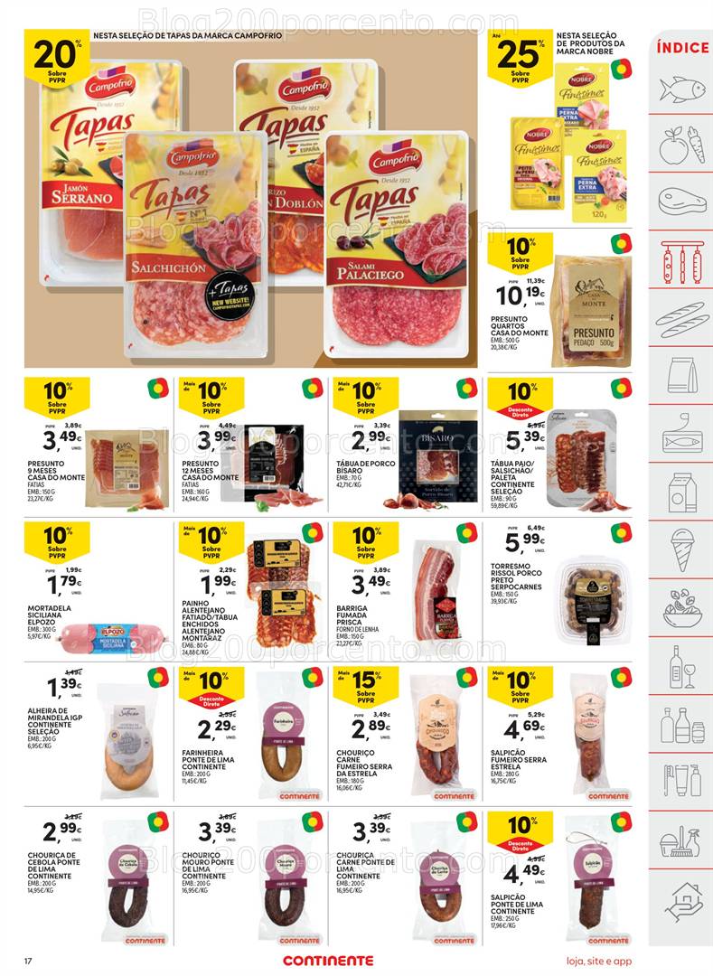 Antevisão Folheto CONTINENTE Promoções de 13 a 19 maio all