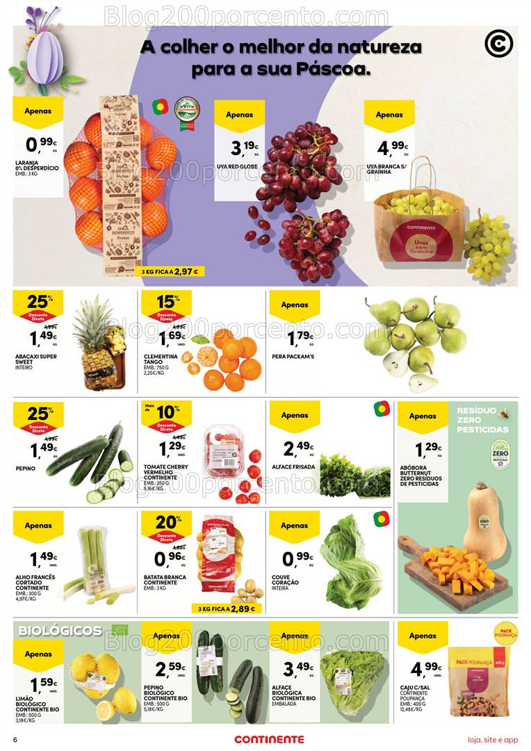 Antevisão Folheto  CONTINENTE Bom Dia Promoções de 8 a 14 abril