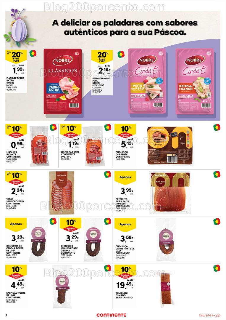 Antevisão Folheto  CONTINENTE Bom Dia Promoções de 8 a 14 abril