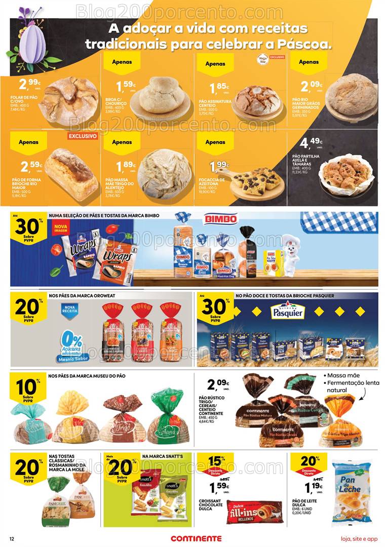 Antevisão Folheto  CONTINENTE Bom Dia Promoções de 8 a 14 abril