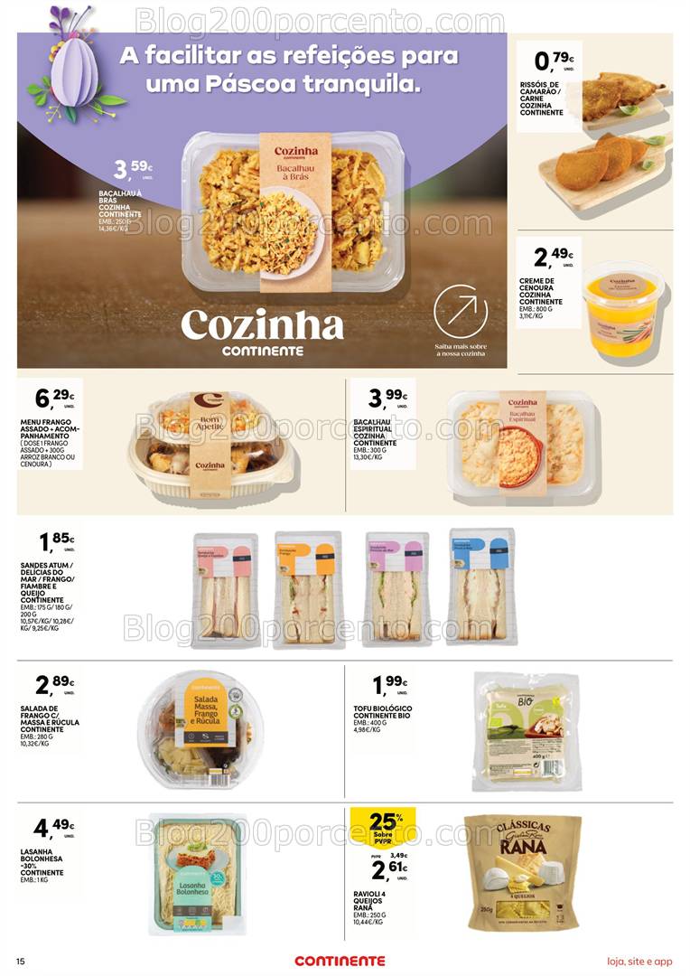 Antevisão Folheto  CONTINENTE Bom Dia Promoções de 8 a 14 abril