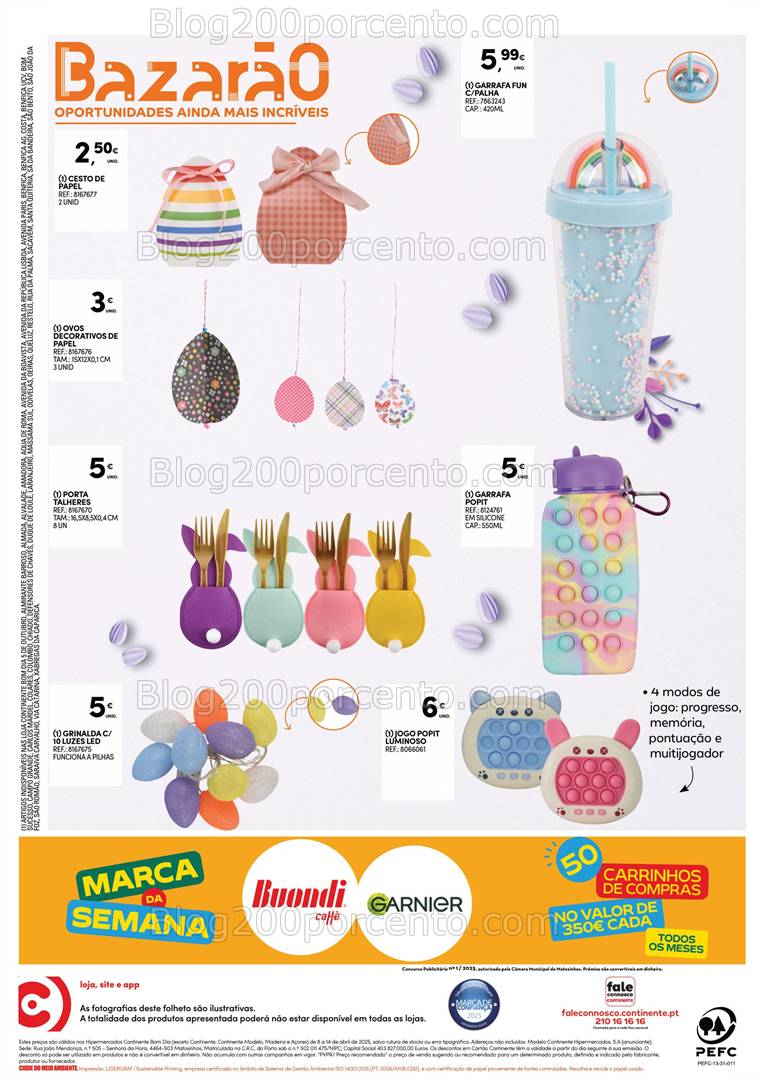 Antevisão Folheto  CONTINENTE Bom Dia Promoções de 8 a 14 abril